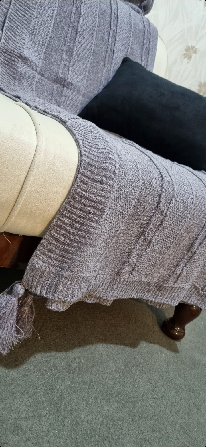 شال مبل بافتنی