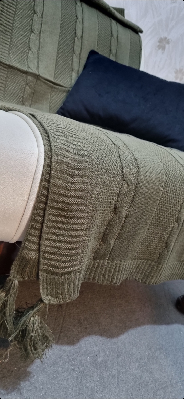 شال مبل بافتنی