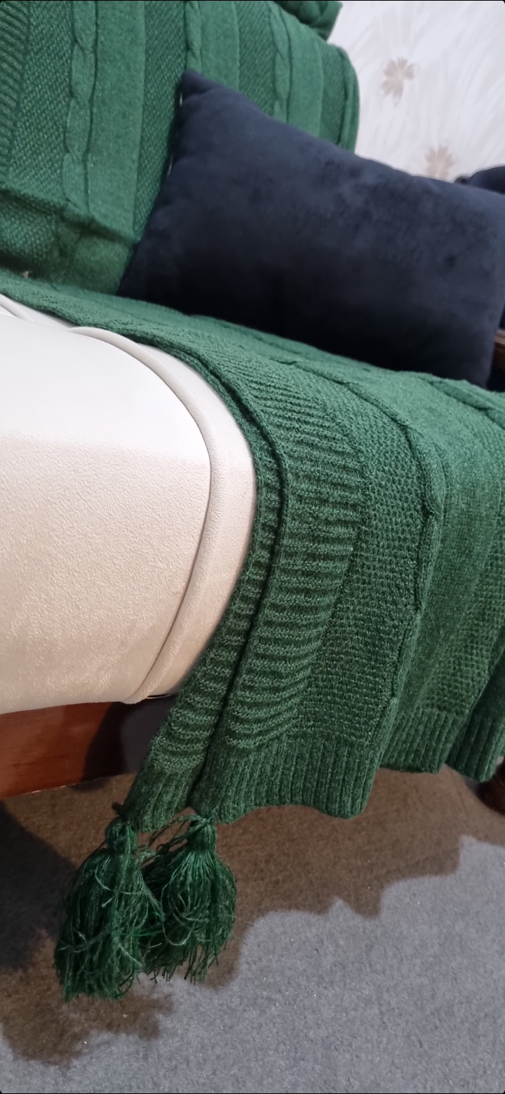 شال مبل بافتنی